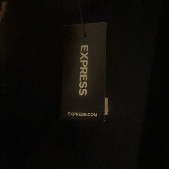 NWT EXPRESS NAVY PANTS ROMPER XSMALL POCKETS - Picture 5 of 8